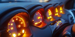 Voyants lumineux sur tableau de bord Renault Clio 3