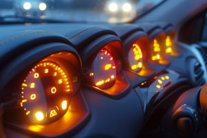 Voyants lumineux sur tableau de bord Renault Clio 3